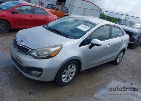 2013 Kia Rio Ex z USA, uszkodzony, nr VIN KNADN4A3XD6296017